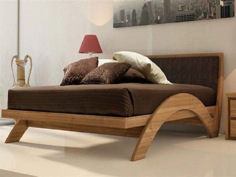 Woody Color Beech Bed - Unique Design